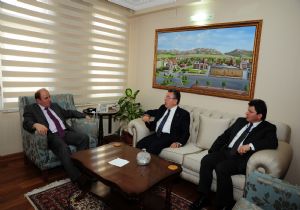 Öztürk YOK Başkanı'nı ağırladı